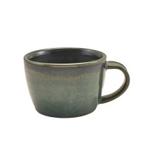 Aqua Green Terra Porcelain Cup